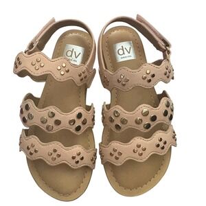 Girls DV by Dolce Vita Cameryn Studded‎ Sandals Size 13 – Light Pink